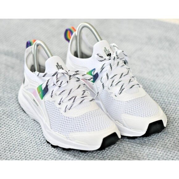 New! Size: 6.5 Women | The North Face Gardenia Vectiv Hypnum White Multi LGBTQ+ - Picture 8 of 16